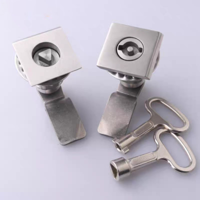 Telescopic Cam Lock Distribution Box Electric Cabinet Door Triangle Lock 4 Set