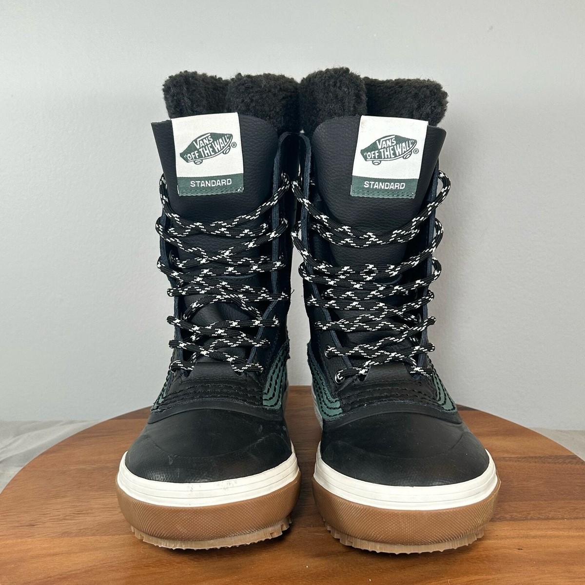 Vans Black,Green High-Top snow boots size 9 Sk8-Hi GORE-TEX Shoe in Black / Green | Vans main image 4