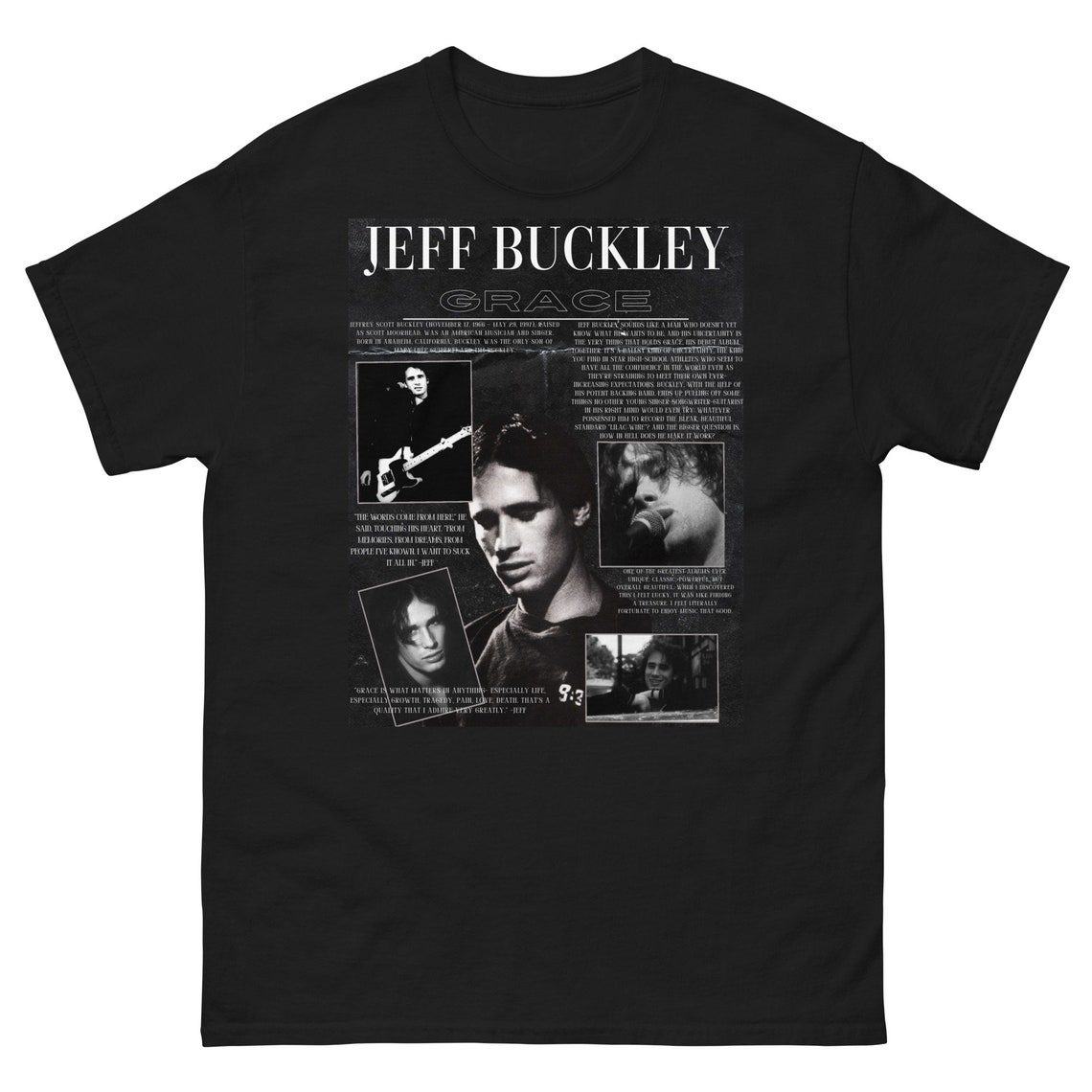 Vintage Jeff Buckley T-shirt, Grace Album T-shirt, Gift for Vintage Jeff Buckley T-shirt, Grace Album T-shirt, Gift for
