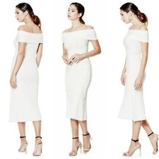 NWT GUESS SEXY OFF-THE-SHOULDER BANDAGE DRESS SIZE S