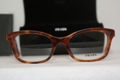 Brand New Authentic Prada 05P 50-18-140 Light Havana 4BW-101  display picture 3