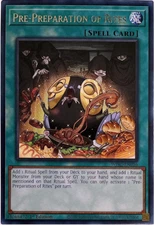 Yu-Gi-Oh! - Pre-Preparation of Rites - WISU-EN056  - Rare - 1st Edition - NM/M