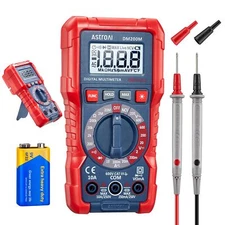 AstroAI Digital Multimeter Voltage Tester, TRMS 2000 Counts Volt Meter; Fast and