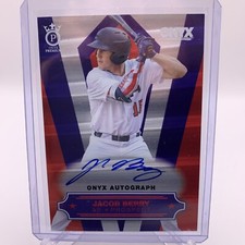 2022 Onyx Premium Silver Foil Auto #OP-JB Jacob Berry 259/260 - Miami