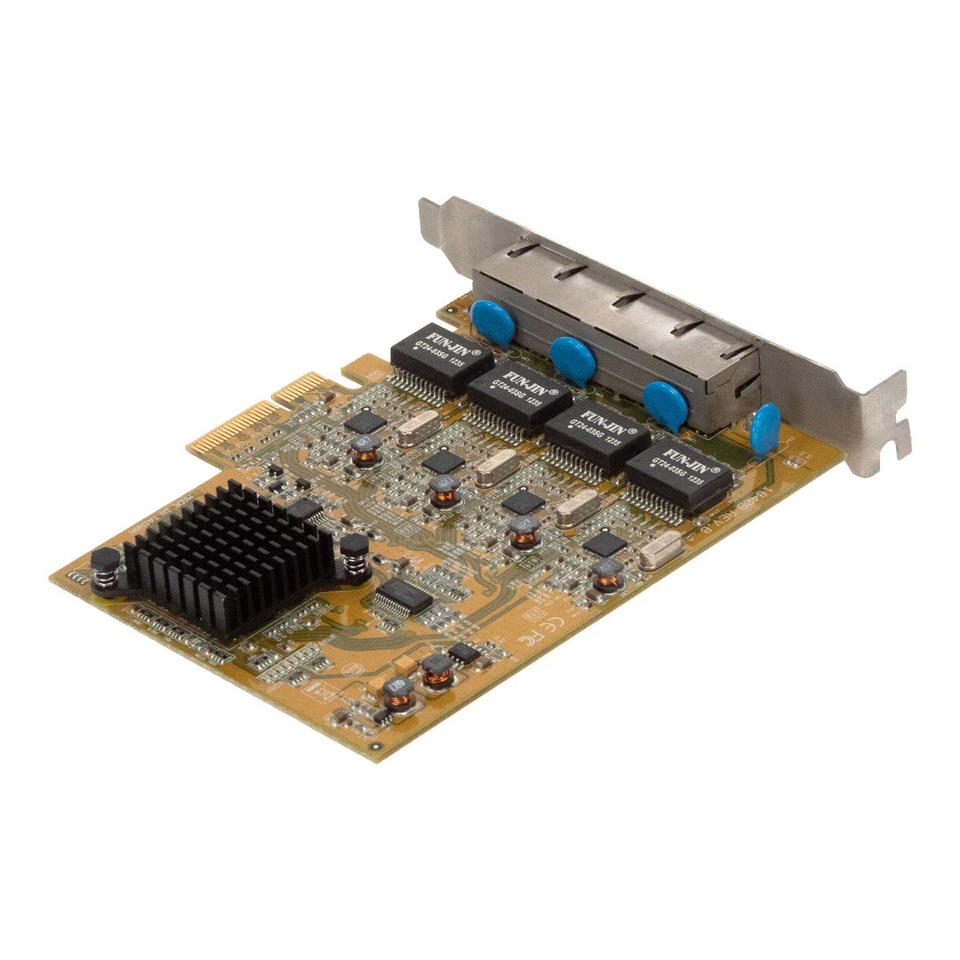 ETHERNET KARTE STARTECH ST1000SPEX42 4x GIGABIT RJ-45 PORT PCI EXPRESS x4 - Bild 3 von 3