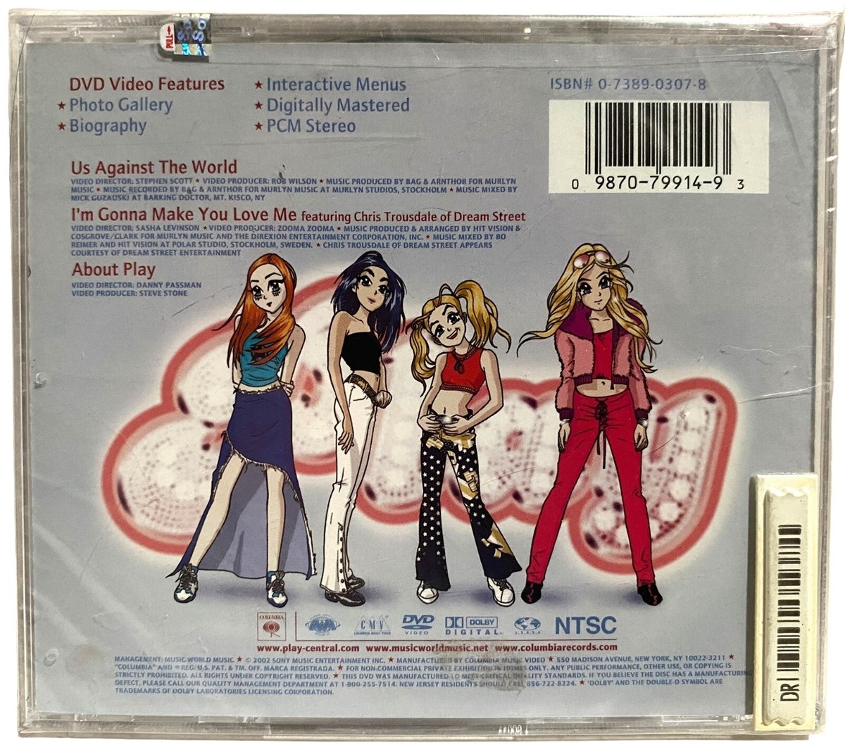 Play - Us Against the World DVD Video Single BRAND NEW FACTORY