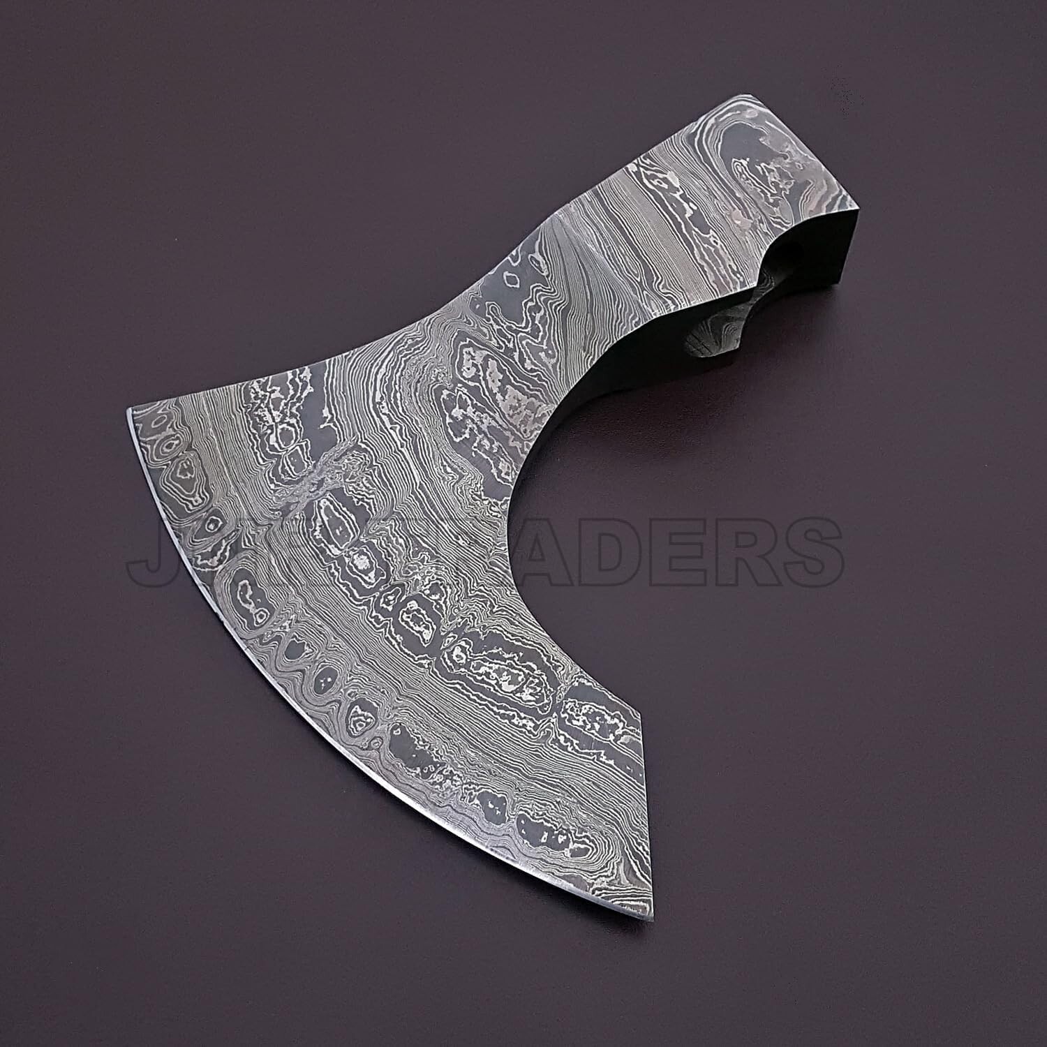 CUSTOM HANDMADE FORGED DAMASCUS STEEL AXE HEAD VIKING HATCHET TOMAHAWK