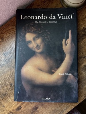 Leonardo Da Vinci The Complete Paintings - Hardcover, by Zollner Frank - Good b
