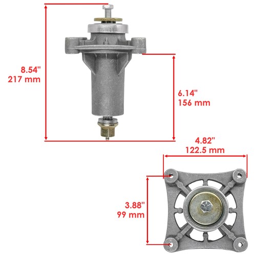 Spindle Assembly W/Pulley for Husqvarna GTH26V54 LGT2554 LGT2654 LGT24K54 2554 - Picture 2 of 7