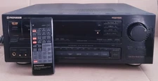 Pioneer AV Receiver Amplifier Stereo VSX-502 With REMOTE CONTROL Bundle 