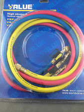 COMMERCIAL FRIDGE  AIR CON 1.5M LONG  1/4"  BALL VALVE  HOSE SET R410A