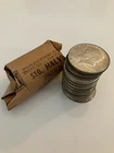 Circulated  1969D U.S. Kennedy Half Dollar  Full Roll 40%  Silver Coins