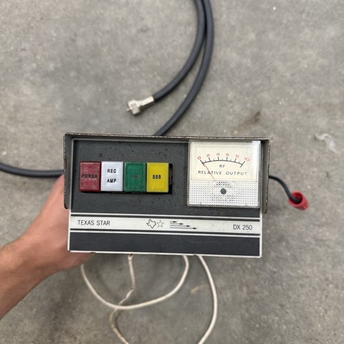 *PARTS NOT TESTED* TEXAS STAR DX250 AMATEUR RADIO LINEAR AMPLIFIER