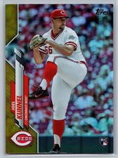 2020 topps update baseball joel kuhnel gold foil rookie card #281