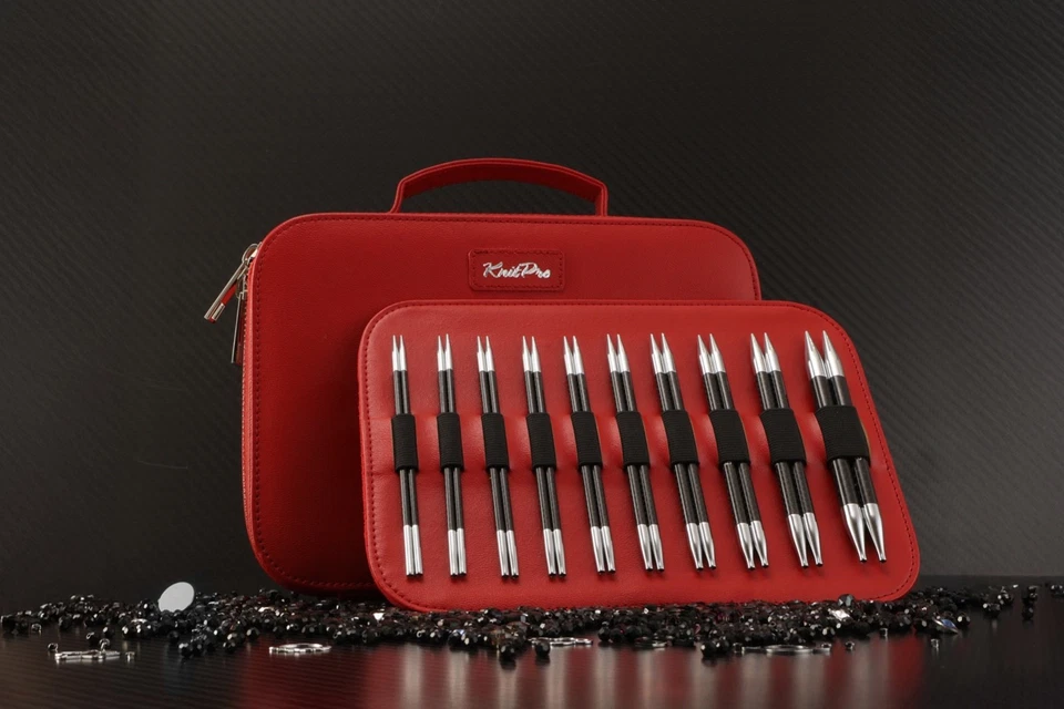 KnitPro Stricknadeln austauschbar Standard Karbonz Élan Geschenkset  - Bild 3 von 4