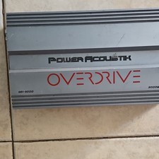 Power Acoustik Overdrive OD1-3000 Mono Car Audio Amplifier 3000W RMS