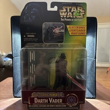 Vintage Star Wars The Power Of The Force Darth Vader Electronic Power F X sealed