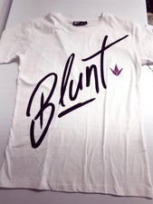 Blunt Logo Stunt Scooter Gro&szlig; Weis Schwarz Gr&ouml;&szlig;e M
