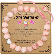 Birthday Gifts for Girls, Beaded Bracelets as 1/2 1 2 3 4 5 6 7 8 9 10 11 12 13