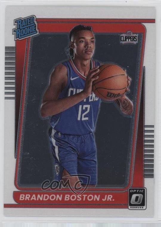 2021-22 Panini Donruss Optic Rated Rookie Brandon Boston Jr #189 Rookie RC 0c6