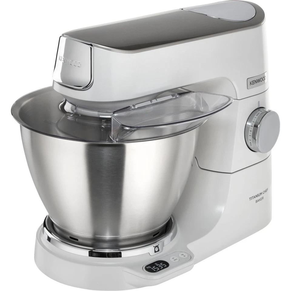 Kenwood KVC65.001WH Titanium Chef Baker Küchenmaschine