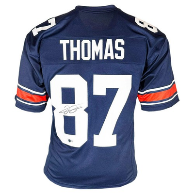 #ad Frank Thomas Signed Auburn Navy Football Jersey Beckett $190.79