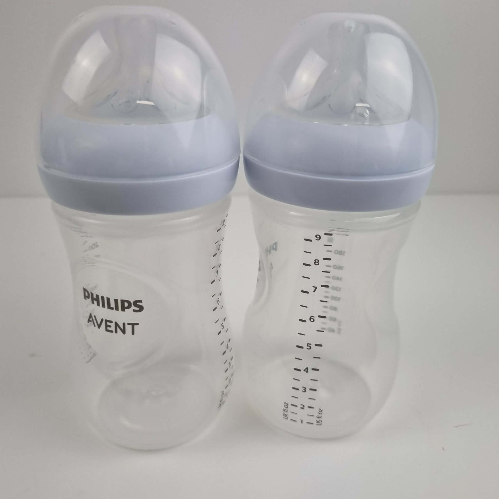 2 X PHILIPS AVENT Baby Feeding Bottle Anti Colic Air Free Slow Flow Valve 260ml