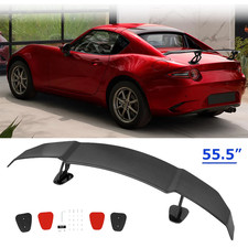 Rear Trunk Gt Wing Racing Spoiler Carbon Lip For Mazda Mx-5 Mx5 Miata Na Nd