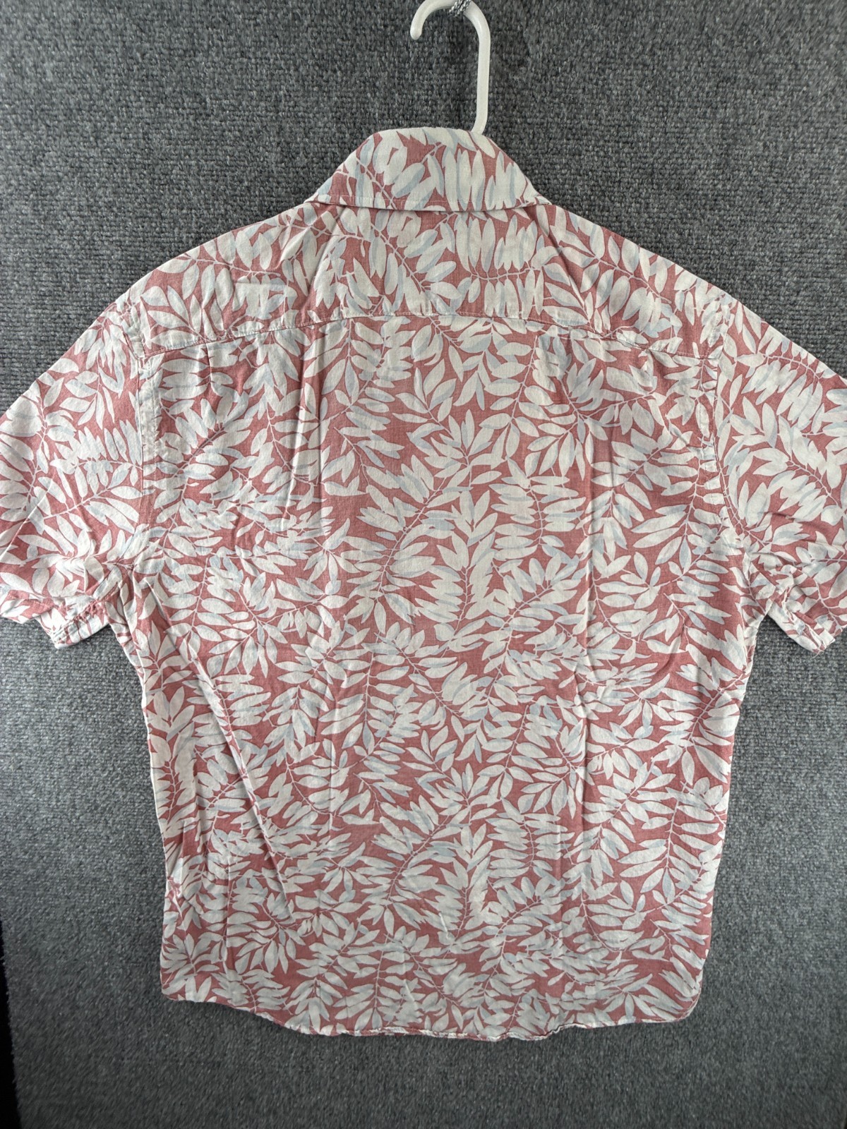 Faherty Large Button-Down Cotton Short Sleeve Flo… - image 13