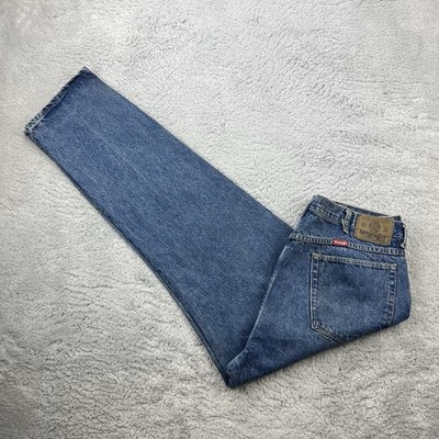 Wrangler Herren Hose Jeans Vintage W38 L32 blau Denim Made in USA Straight retro