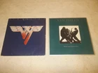 VAN HALEN LOT OF 2 VINYL LPS II WOMEN AND CHILDREN FIRST PLAY TESTED