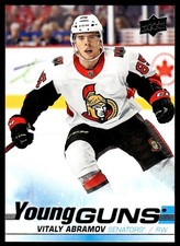 2019-20 Upper Deck Young Guns Vitaly Abramov Rookie Ottawa Senators #227 R72