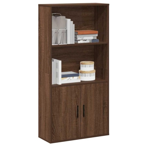 BüCherregal Braun Eichen-Optik 60X24X120 Cm Holzwerkstoff-image