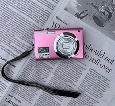 Nikon Coolpix S4000 Pink Digital Camera 12MP 4x Optical Zoom Touch Screen Tested