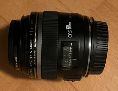 Canon EF-S EF S EFS Macro 60mm 60 mm 2.8 1:2.8 USM Ultrasonic Digital