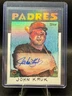 2025 Topps Shoebox Treasures John Kruk Refractor Autograph #d /25 Padres