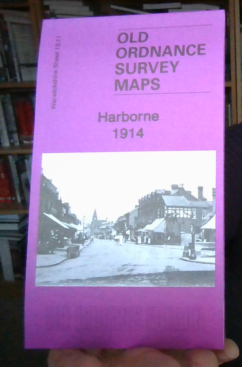 MAP OF Harborne 1914: Warwickshire Sheet 13.11b Barrie Trinder NEW 9781787212589