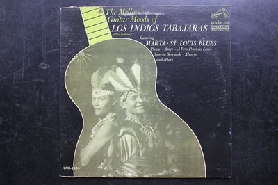 RCA Victor Los Indios Tabajaras The Mellow Guitar Moods Vinyl LP Dynagroove