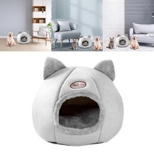 Fleece Pet Tent, Convertible Canopy Bed, Velvet , for Cats And Small Dogs