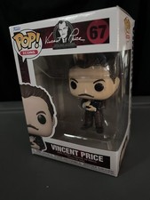 Funko Pop! Figura de vinilo Icons Vincent Price #67 con horror de gato
