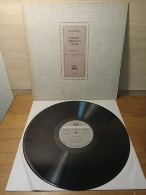 Cortot_Thibaud_Casals_Beethoven Trio Archduke LP NM Angel Records COLH 29