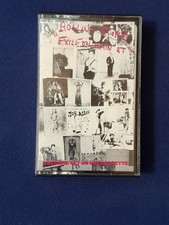 The Rolling Stones: Exile On Main Street Cassette Tape, 1972 Excellent LOOK