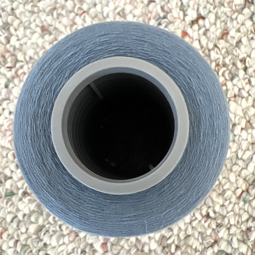 Coats & Clark Poly-wrap Core Sewing Thread Spool~Blue  Tex 27 - Afbeelding 3 van 4
