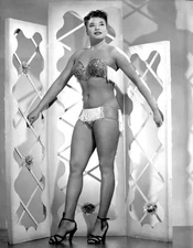Vintage Photo 8.5x11   29516 Lovely Burlesque Stripper Pauline Quick