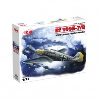 ICM - Messerschmitt Bf 109 E-7/B - Wwii German Fighter-Bomber - 1:72 - 57 Teile