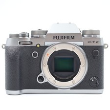 FUJIFILM X-T2 Silver Mirrorless Digital Camera Body 24.3MP APS-C