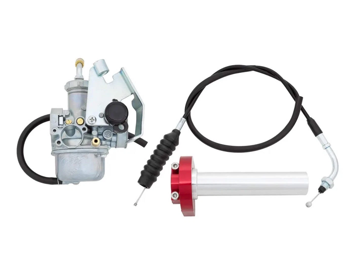 TB Parts Carb & Throttle Kit, Red – KLX110