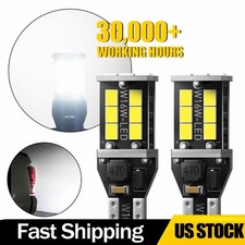 24x Super Brigh 921 T15 White Led Bulb For Car Backup Reverse Light 912 W16w