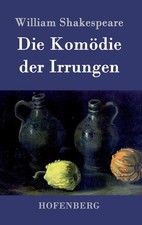 Die Komdie der Irrungen by William Shakespeare (German) Hardcover Book