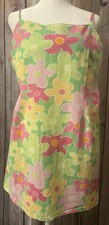 ASOS DESIGN Summer Sundress Funky Floral Print Open Back Women’s Size 14